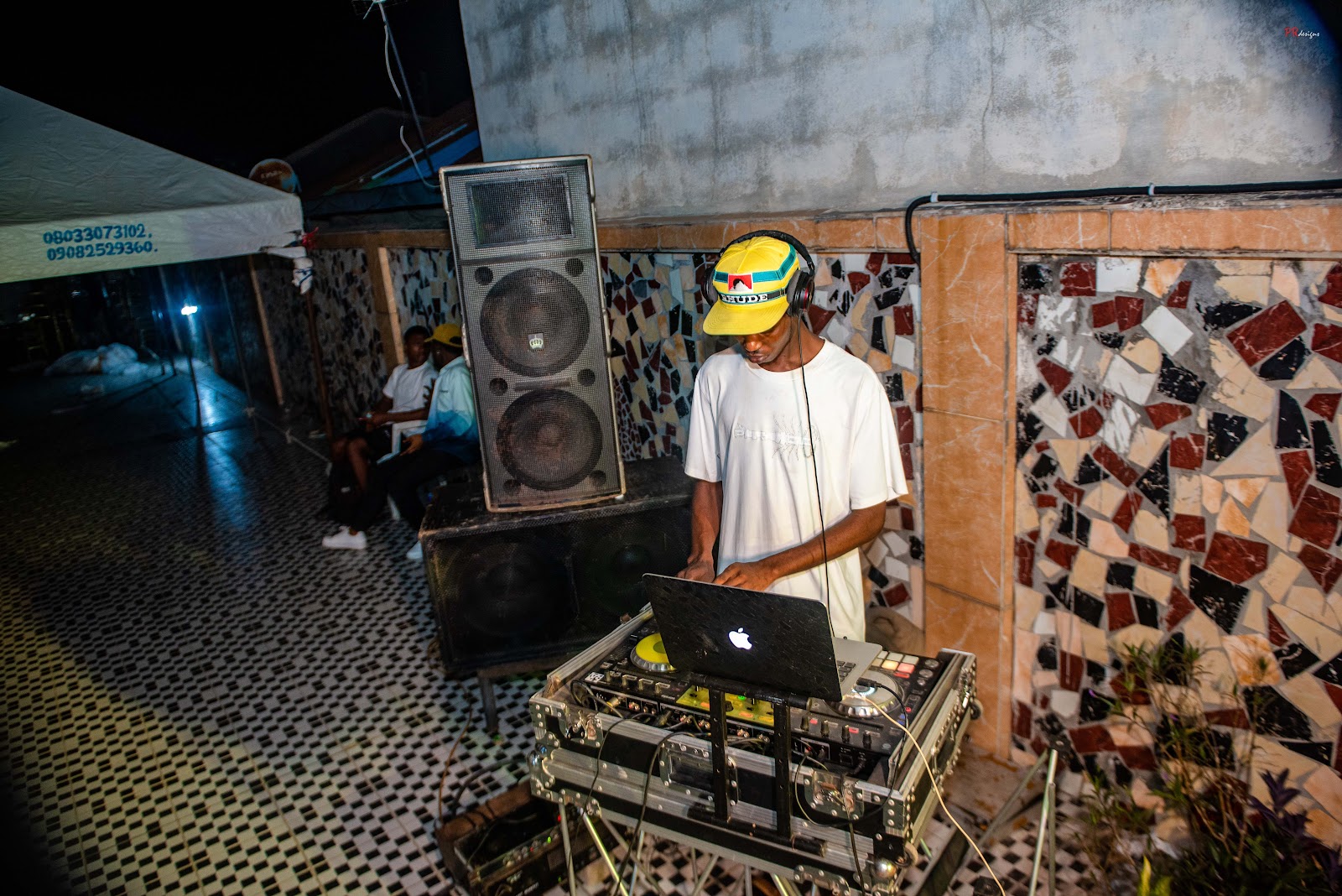 DJ and sound setup