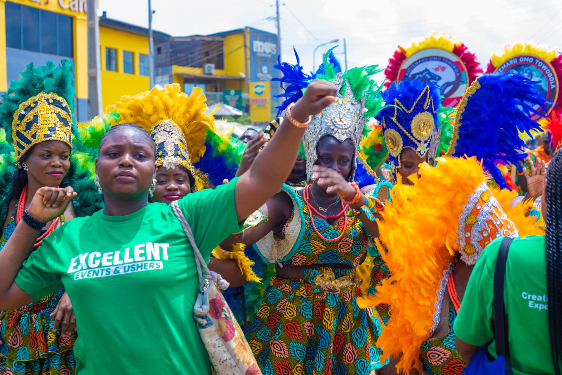 Excellent Events and Ushers staff coordinating cultural celebration